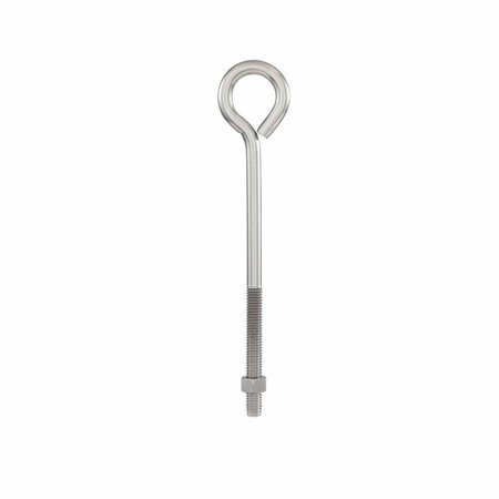 NATIONAL & SPECTRUM 0.375 x 8 in. Eye Bolt, 5PK 110029